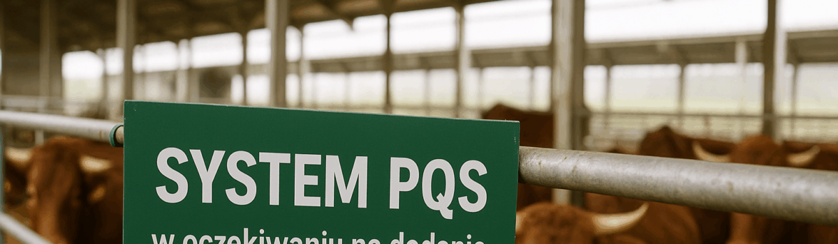 System PQS – w oczekiwaniu na dodanie do Ekoschematu Dobrostan