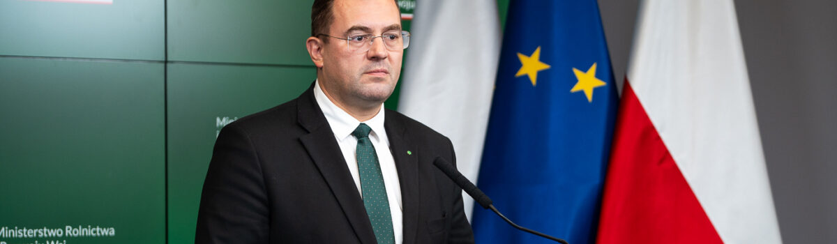 Rolnictwo wymaga naszego wspólnego zaangażowania