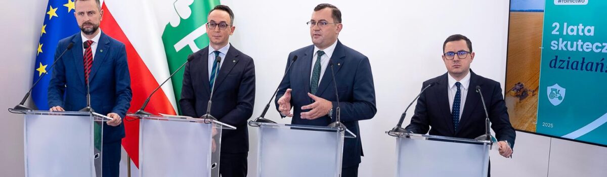 Silne rolnictwo – jeden z czterech filarów bezpiecznej Polski