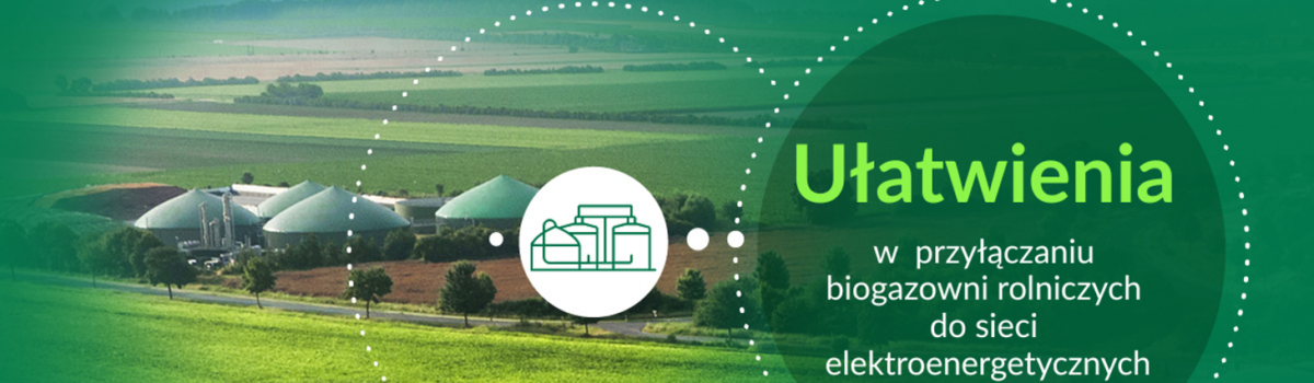 Będą ułatwienia w przyłączaniu biogazowni rolniczych do sieci elektroenergetycznych – Rząd przyjął propozycję nowych rozwiązań