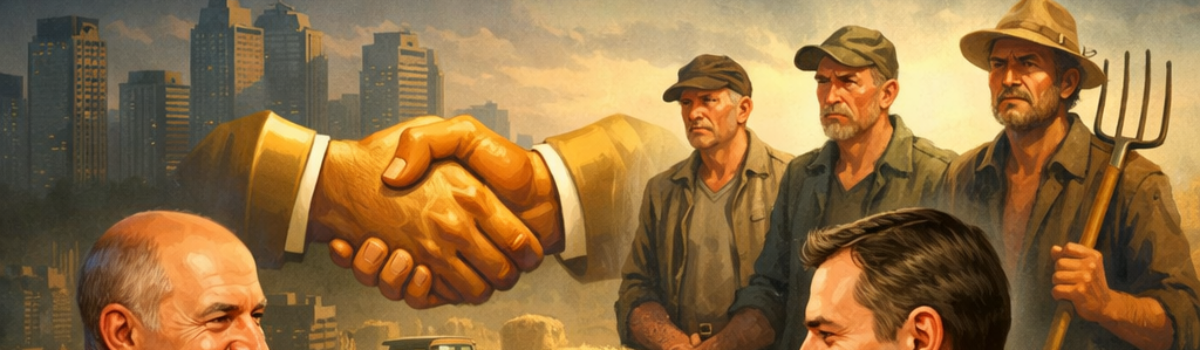 Wielkie umowy, a interes rolników daleko w tle…