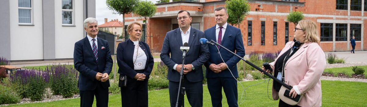 Minister Stefan Krajewski w Sejnach
