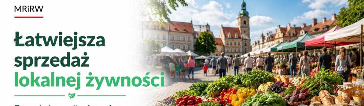 Łatwiejsza sprzedaż lokalnej żywności. Ruszyły konsultacje zmian w przepisach o działalności MLO