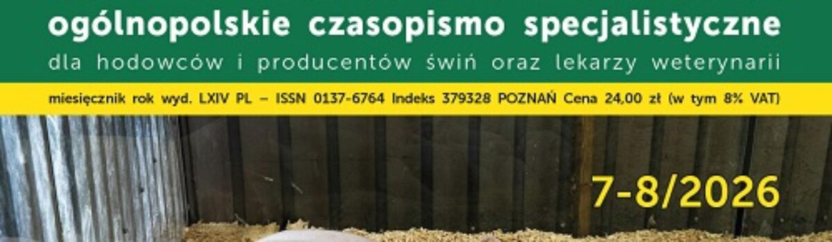 Trzoda Chlewna 7-8 / 2026