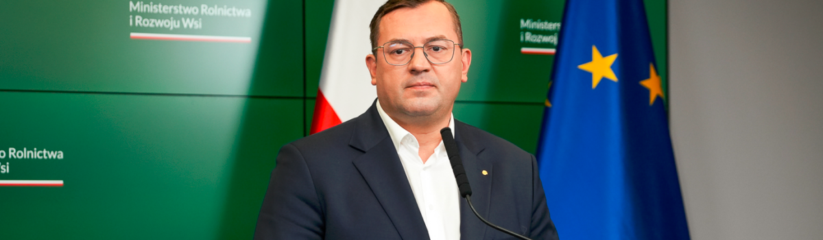 Dzień Polskiej Żywności. Minister Stefan Krajewski zachęca do wybierania krajowych produktów